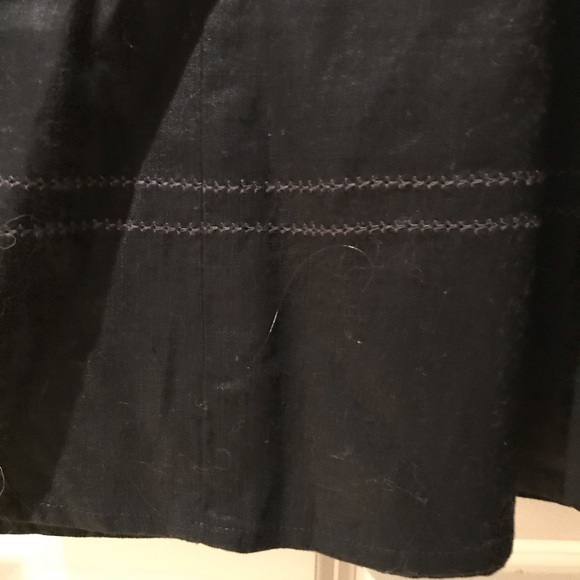 Eddie Bauer Linen summer shift dress with embroidery - Picture 5 of 6